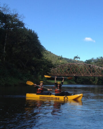 Canoagem em Morretes
